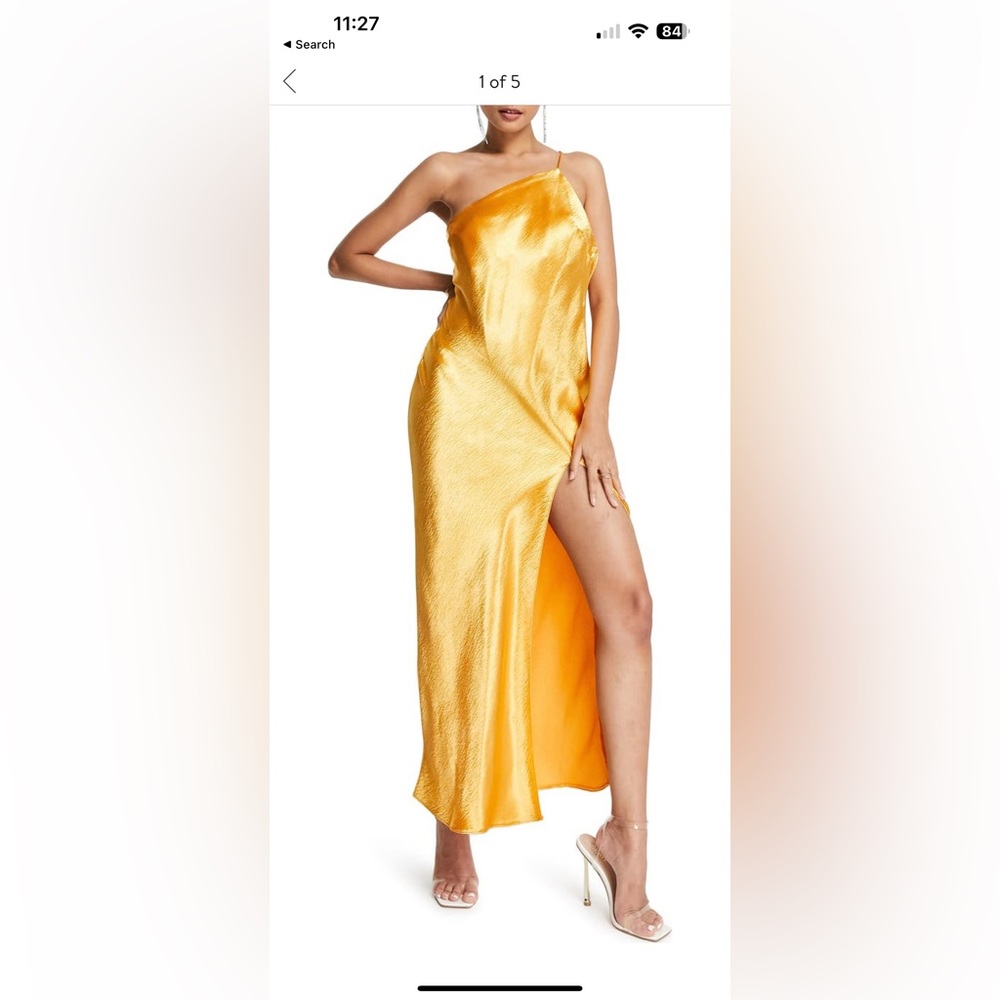 Gorgeous Metallic Dress. Perfect for summer wedding guest.